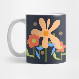 Abstract colorful flowers Mug